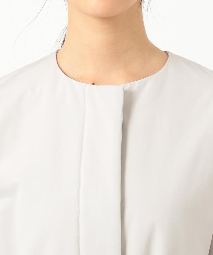 ★美品★ 23区 中綿コート 38 ノーカラーコート セレモニー 卒業式 入学式