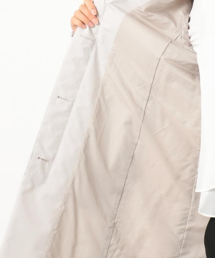 ★美品★ 23区 中綿コート 38 ノーカラーコート セレモニー 卒業式 入学式