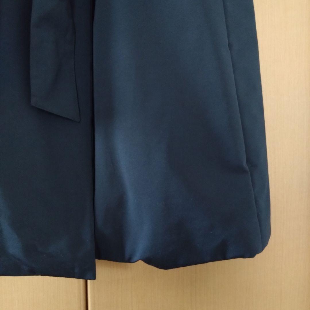 ★美品★ 23区 中綿コート 38 ノーカラーコート セレモニー 卒業式 入学式