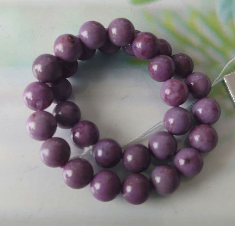シェリー8様　パープルジェイド　トルコ翡翠ブレスレット