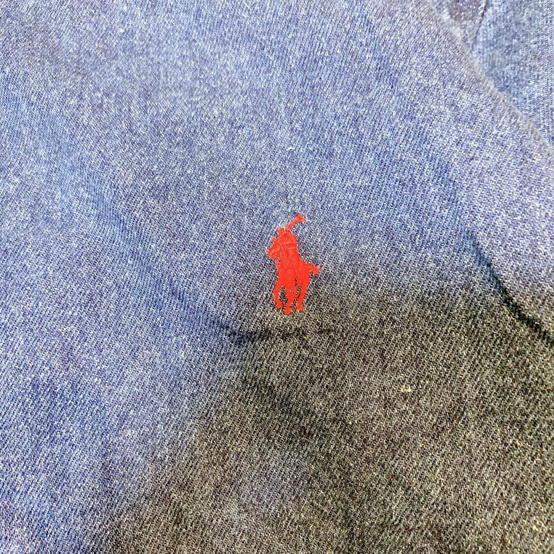ラルフローレンpolo country デニムシャツ Sメンズ 綿100%高見え