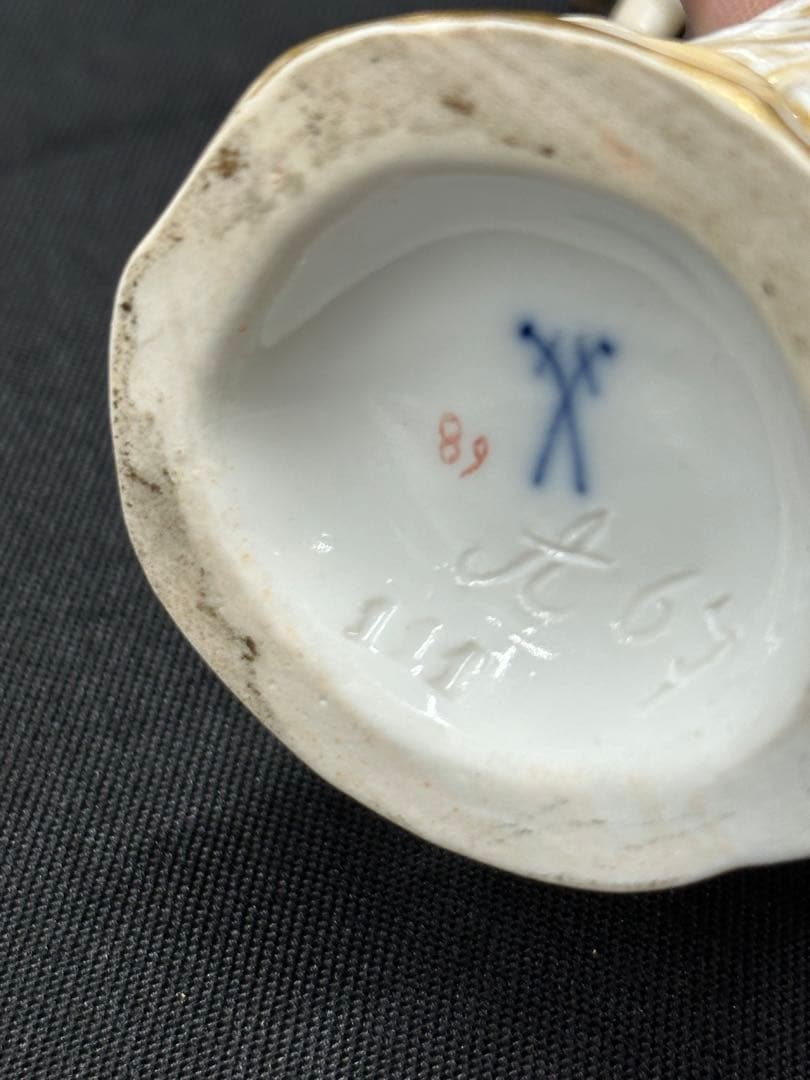 【ダメージ品】meissen マイセン　四季の寓意　夏　フィギュリン　置物