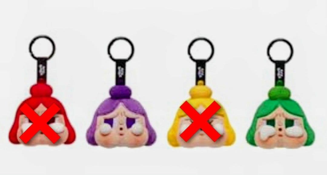 ポップマートcrybab 緑&紫