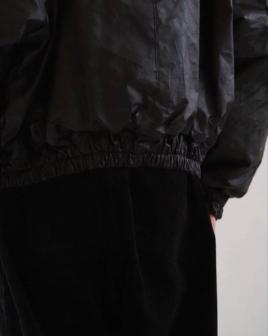 comoli ペーパーレザーパデットジャケット