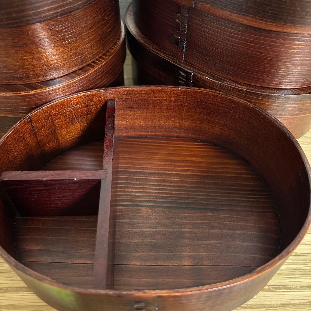 曲げわっぱ 弁当箱　8箱　まとめ売り