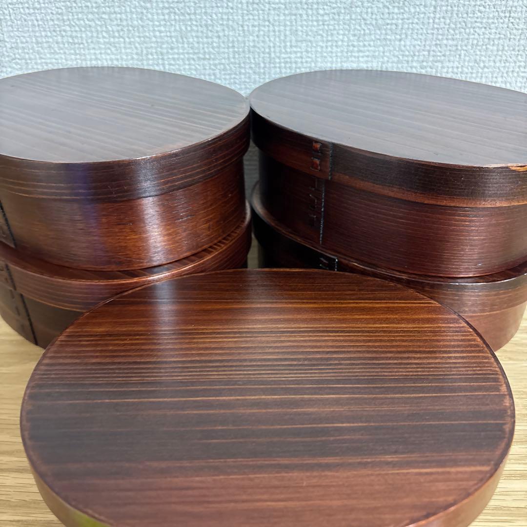 曲げわっぱ 弁当箱　8箱　まとめ売り