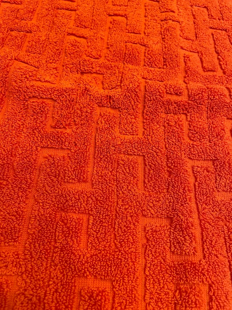 【最終価格】新品未使用　エルメス タオル オレンジ　HERMES