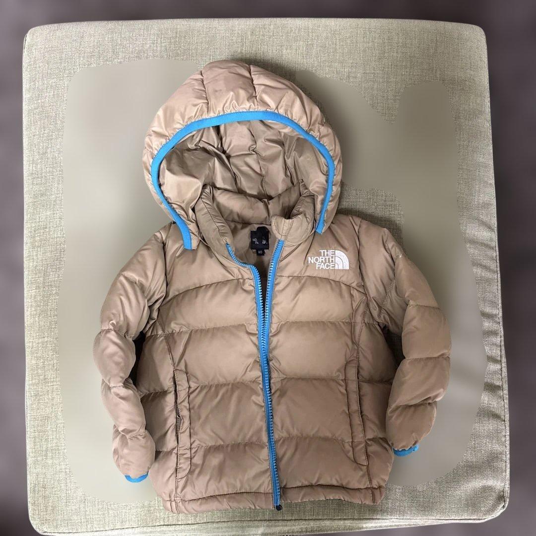 THE NORTH FACE ベージュダウンコート 90