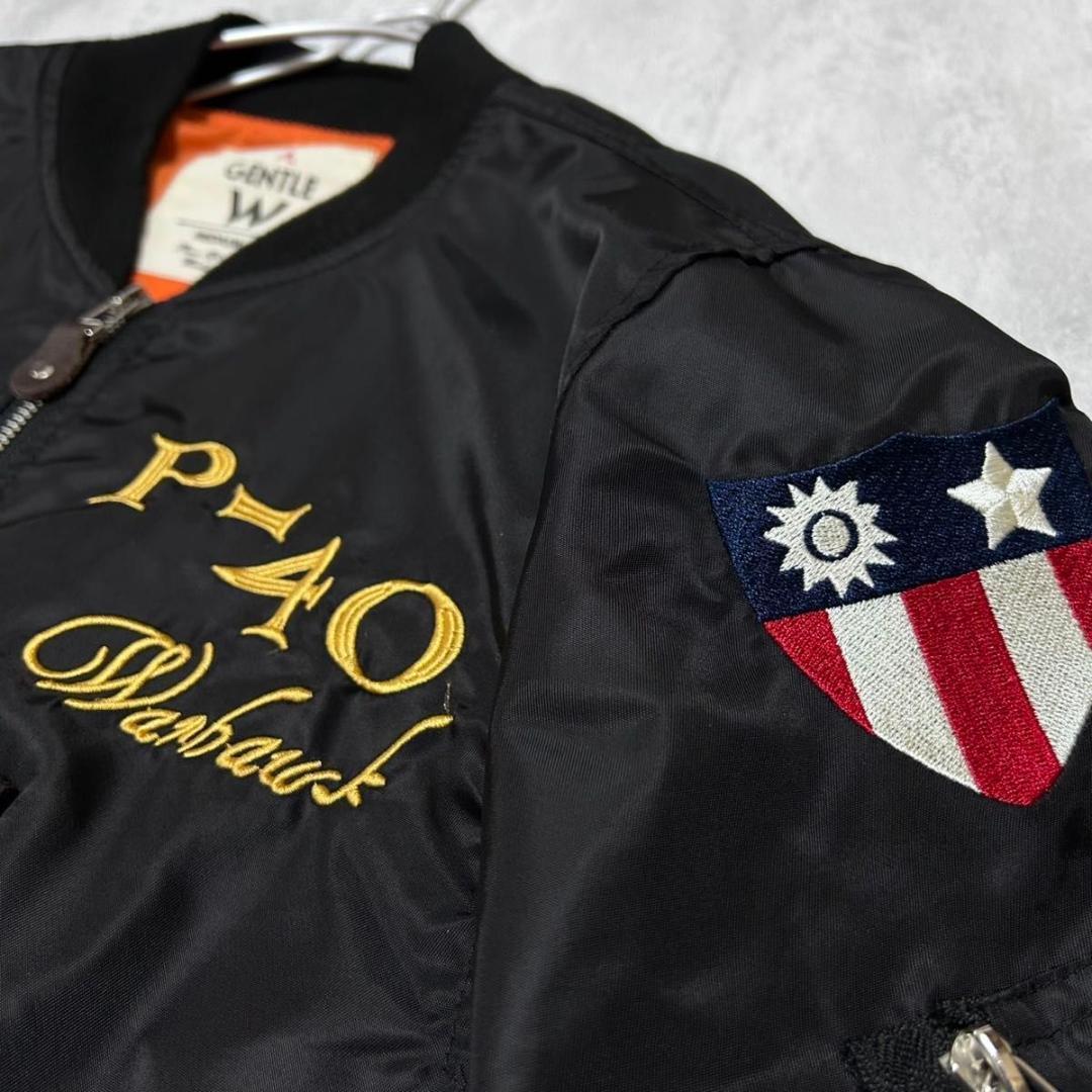 ミスタージェントルマン フライングタイガー MA1 Mサイズ フライトジャケット