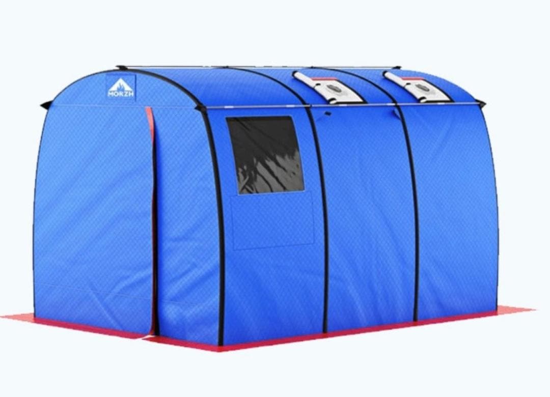 [MORZH] 3層式テントサウナ MAX & インテントサウナストーブ 2台