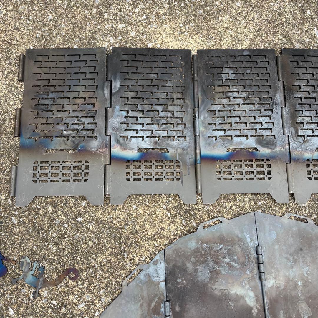 サンゾー工務店　焚火台RODANフルセット IRON TABLE ロダン　焚火台