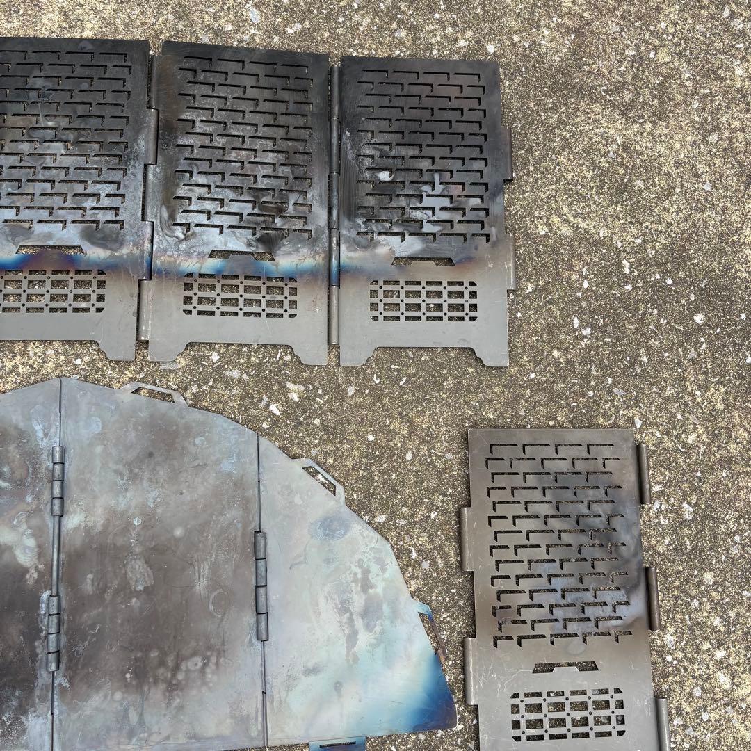 サンゾー工務店　焚火台RODANフルセット IRON TABLE ロダン　焚火台