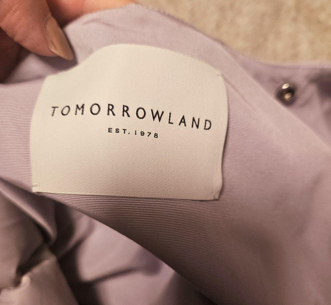 ひ*り様 TOMORROWLAND　ダウンライナー付きフーデッドコート　36