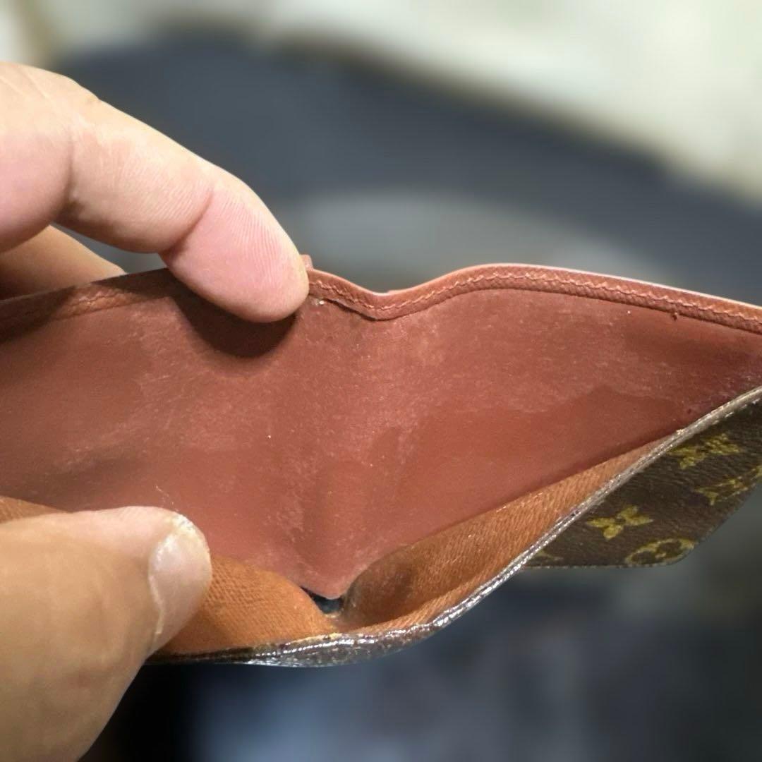 ④☆優良品☆モノグラム♪マルコ☆2つ折り財布★ポケット有