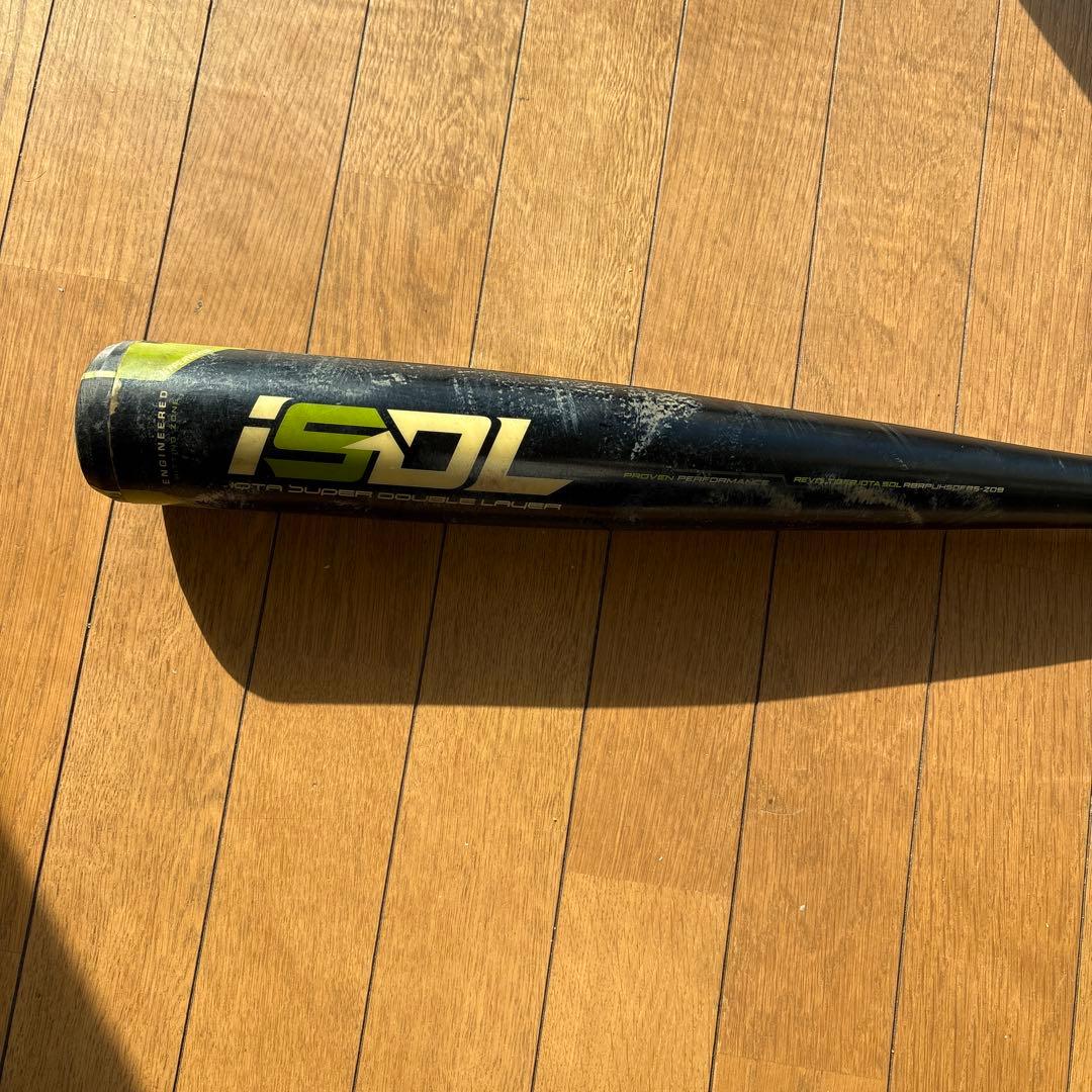 REVOLTIGER 軟式バット ブラック/グリーン