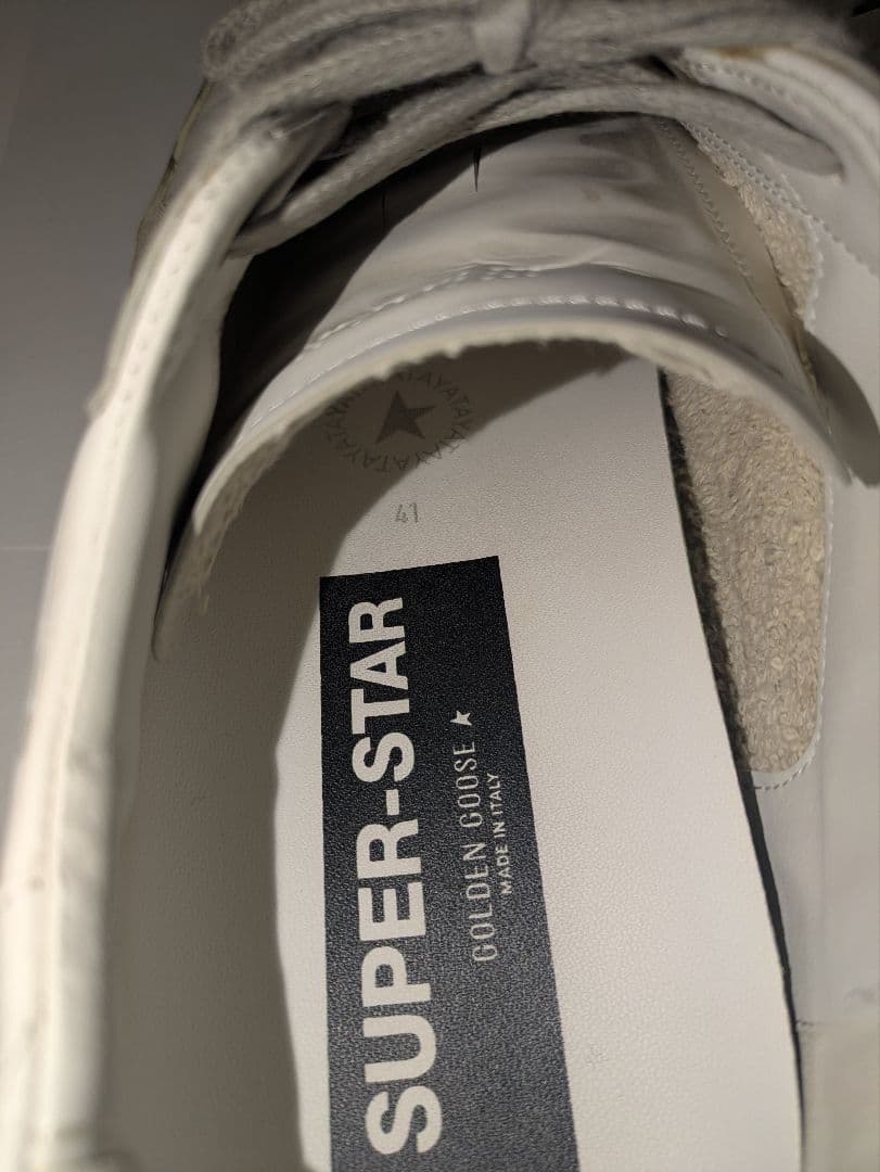 Golden  Superstar ホワイト スニーカー