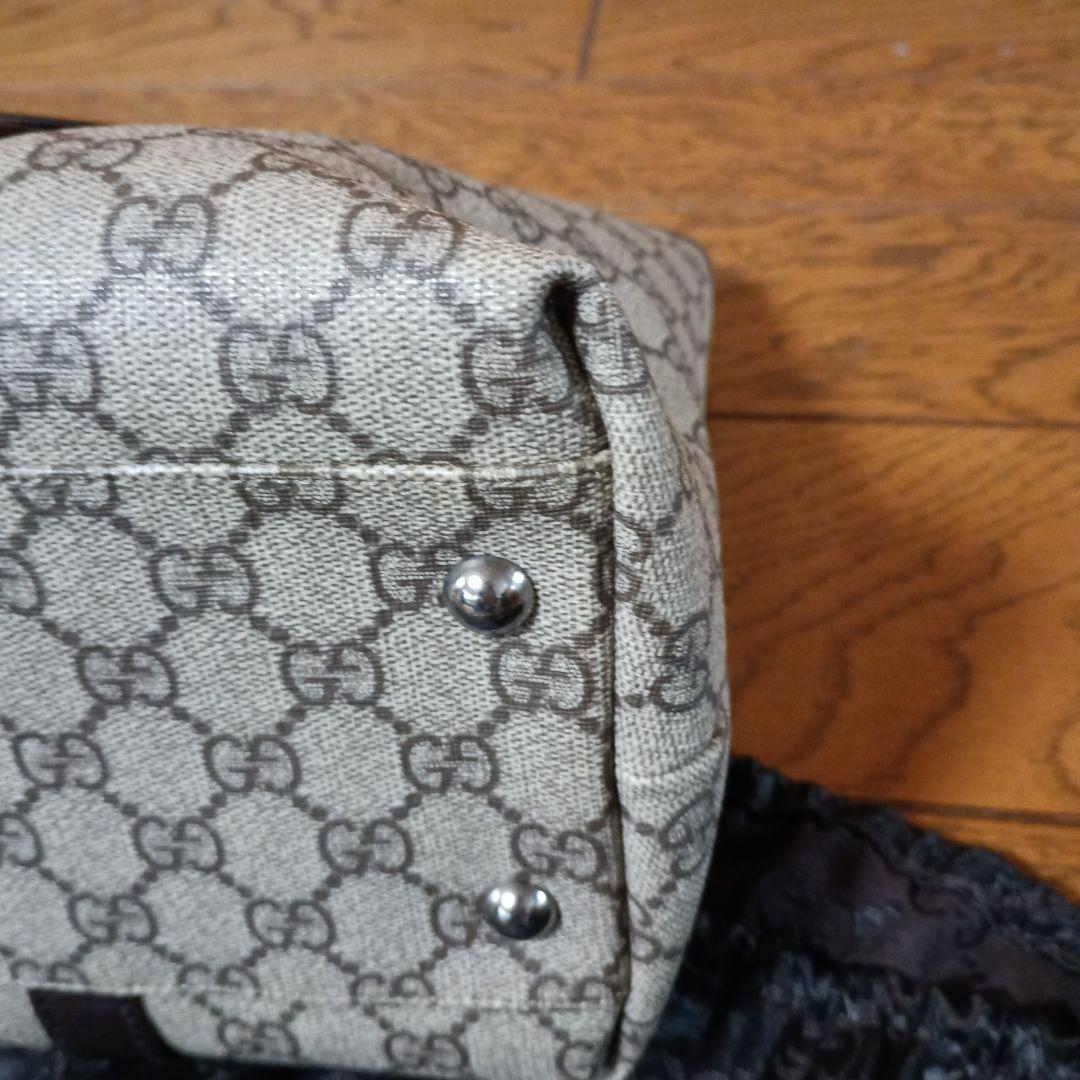 GUCCI トートバッグ ベージュ/ブラウン 保存袋付き