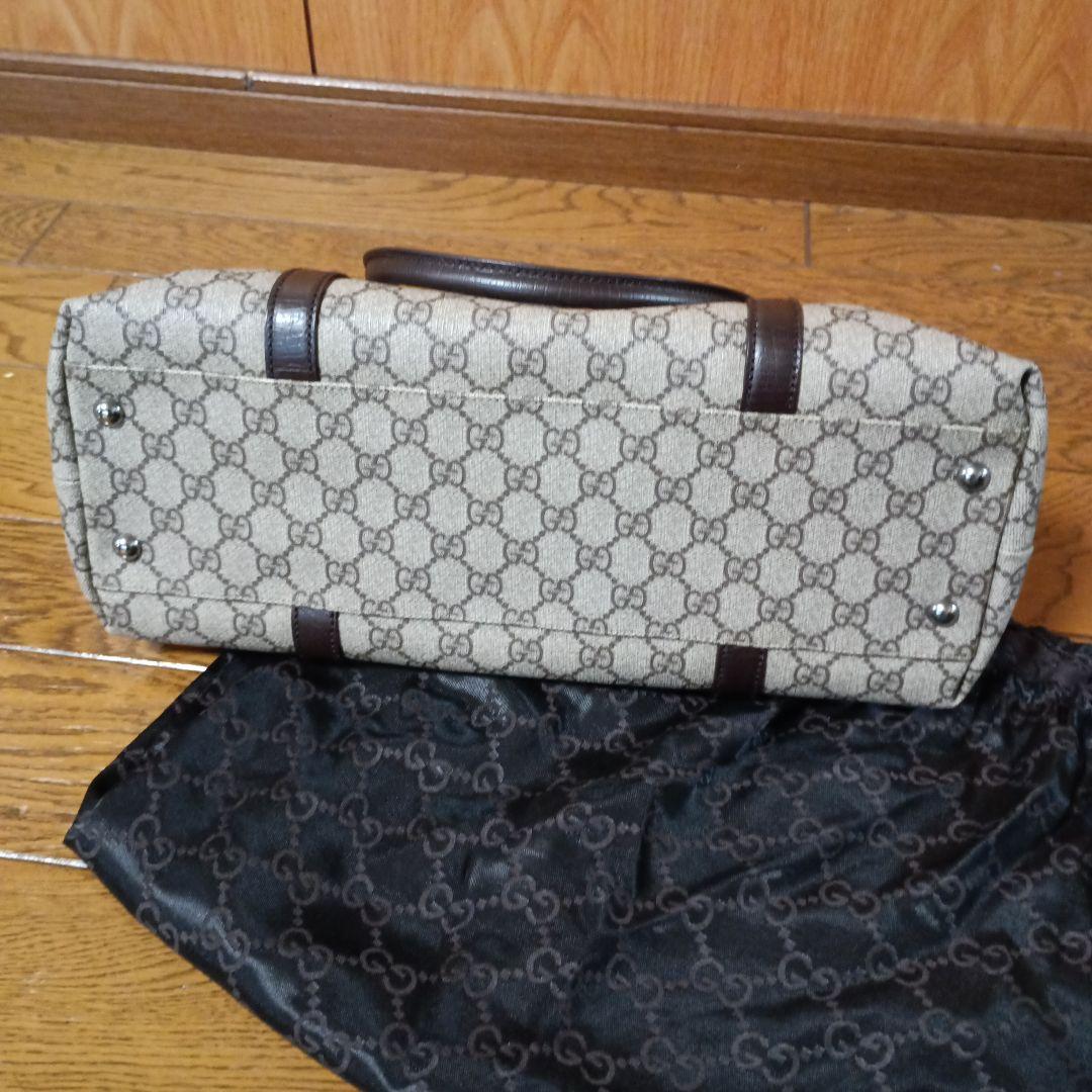 GUCCI トートバッグ ベージュ/ブラウン 保存袋付き