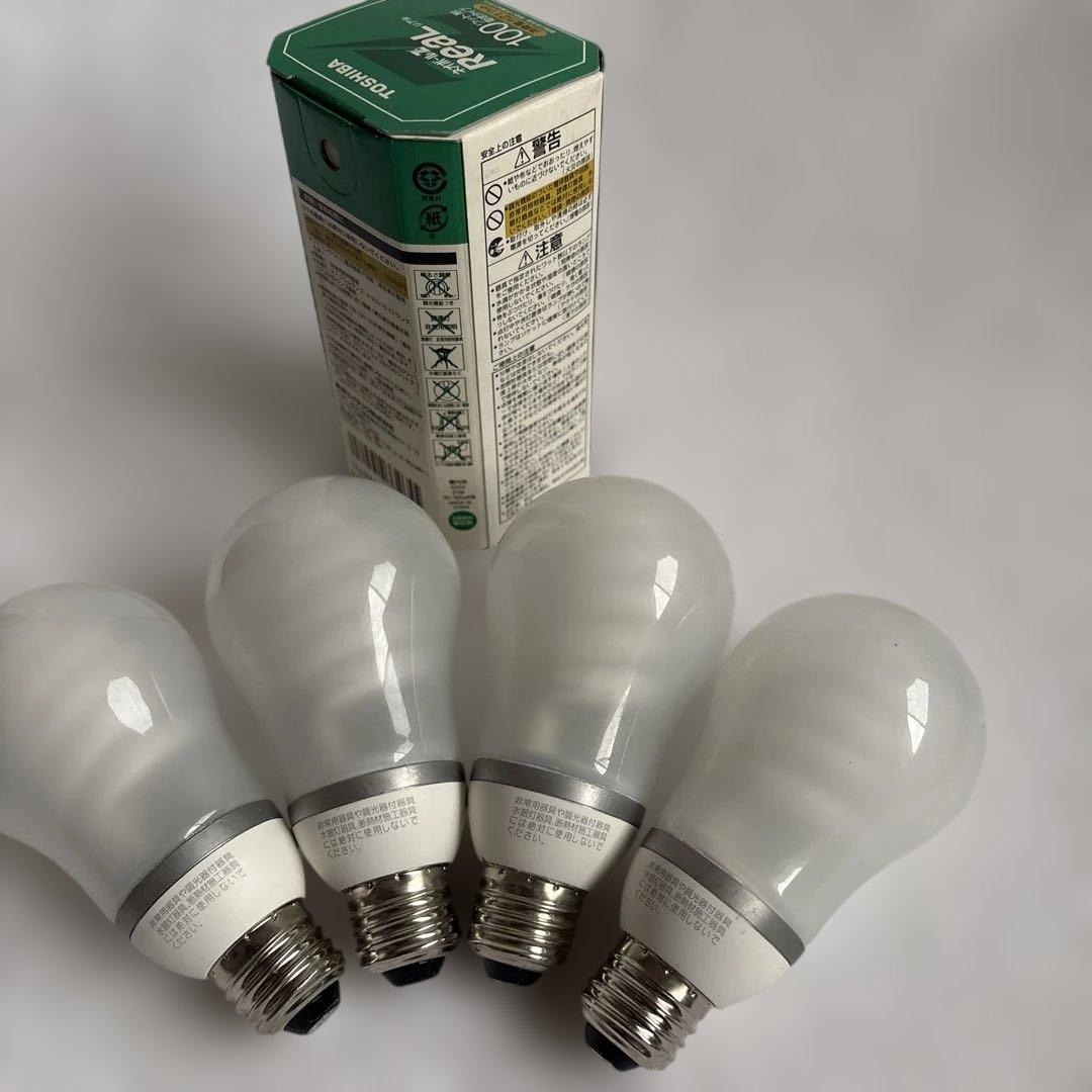 ★☆TOSHIBA ネオボールZ 100形電球タイプ E26 ４個セット①★☆