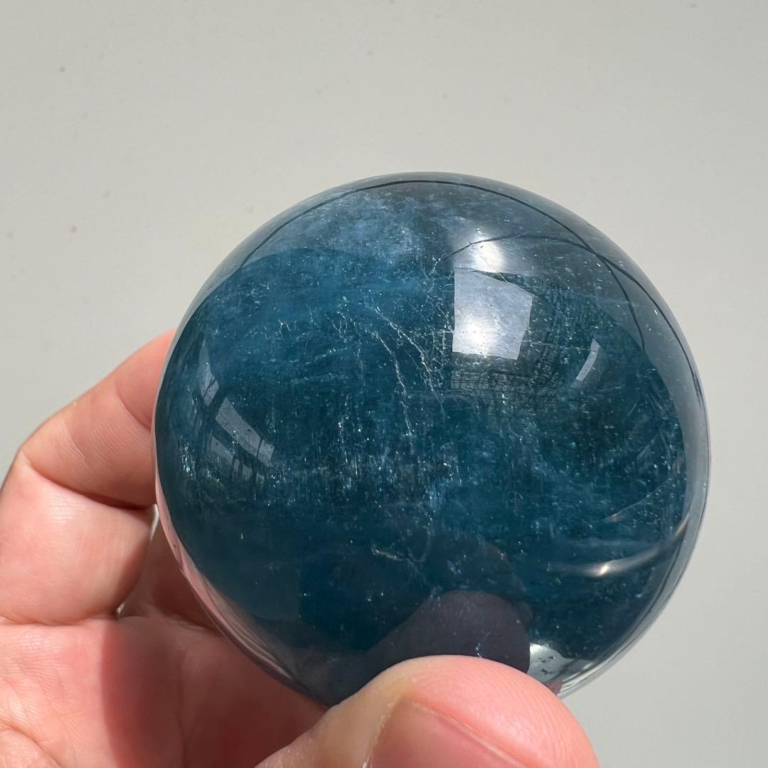 ⭐︎【天然】アクアマリン 置物 55.5mm 244g