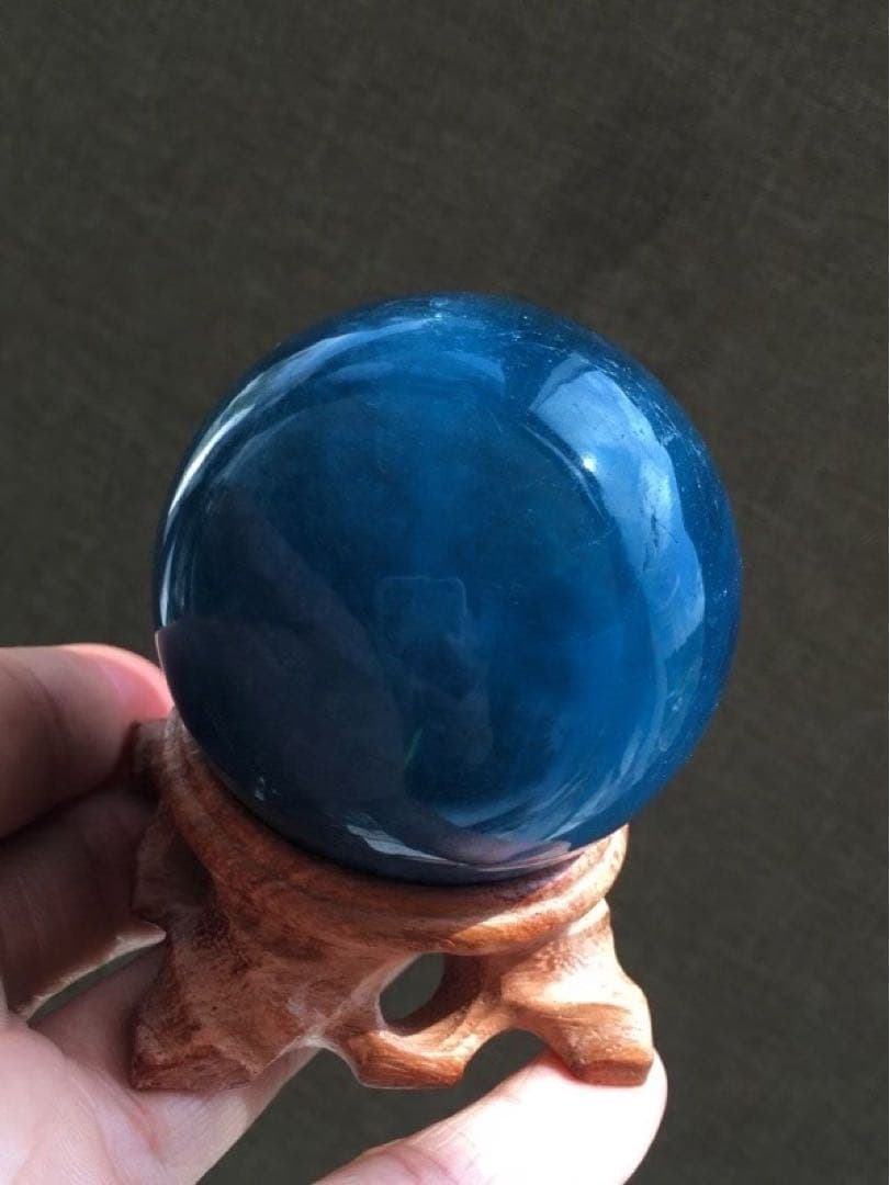 ⭐︎【天然】アクアマリン 置物 55.5mm 244g