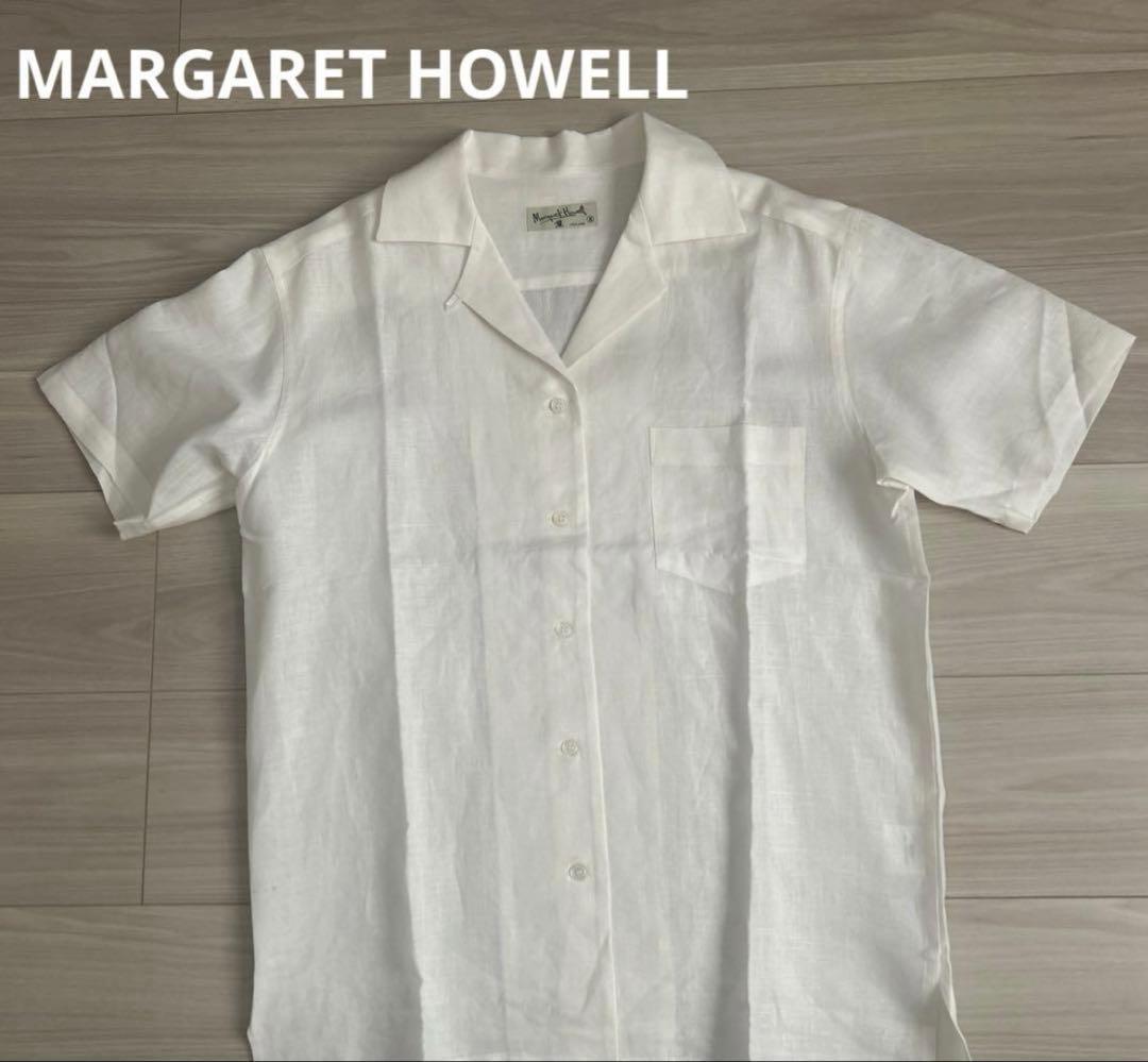 マーガレットハウエル半袖シャツ