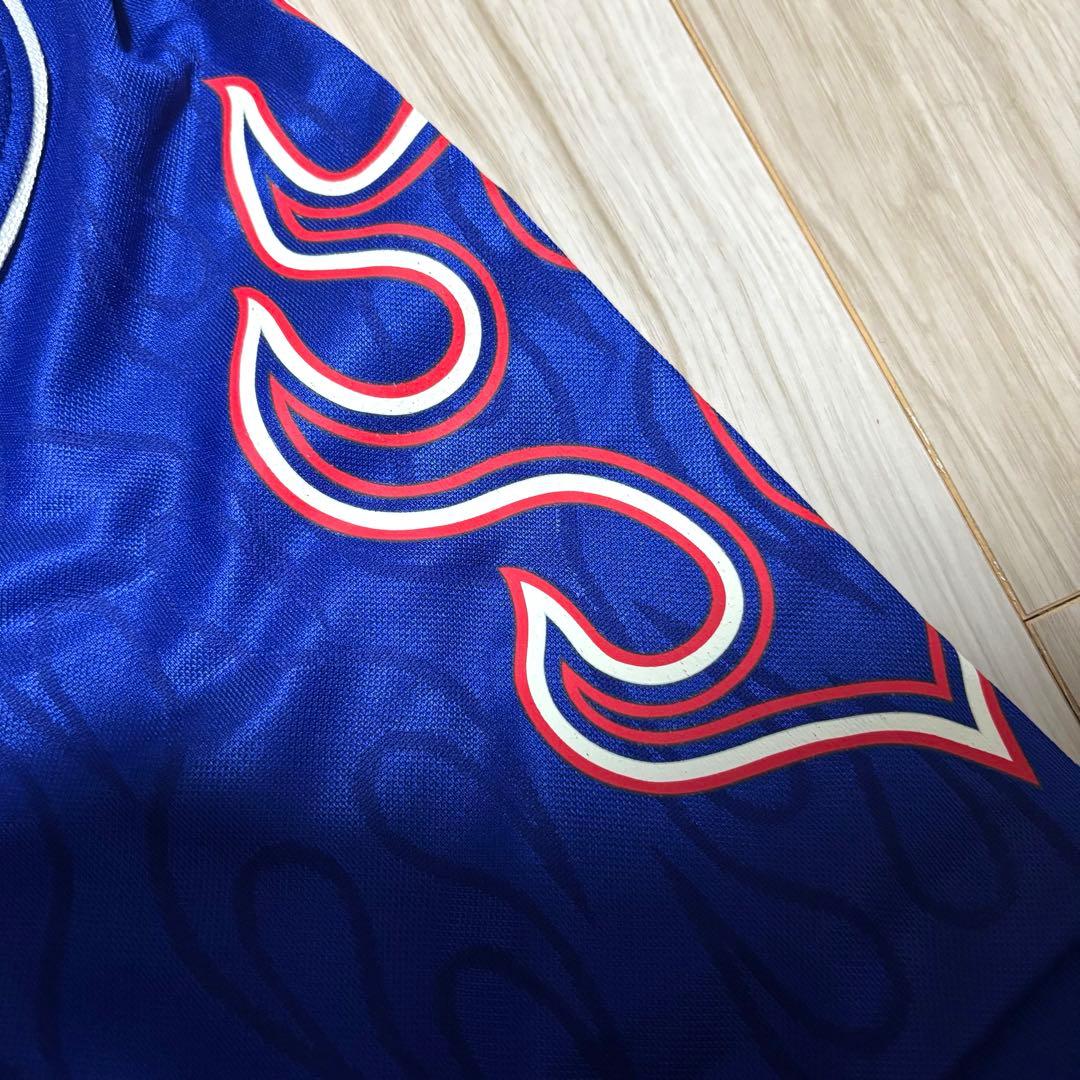 【タグ付き】98年 フランスW杯 日本代表 レプリカシャツ 半袖 asics