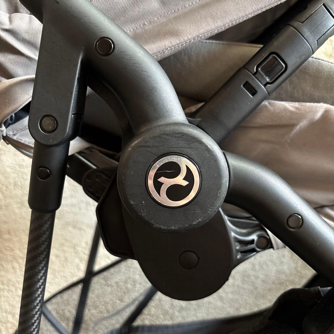 【カップホルダー付】サイベックス cybex MELIO カーボンソーホーグレー