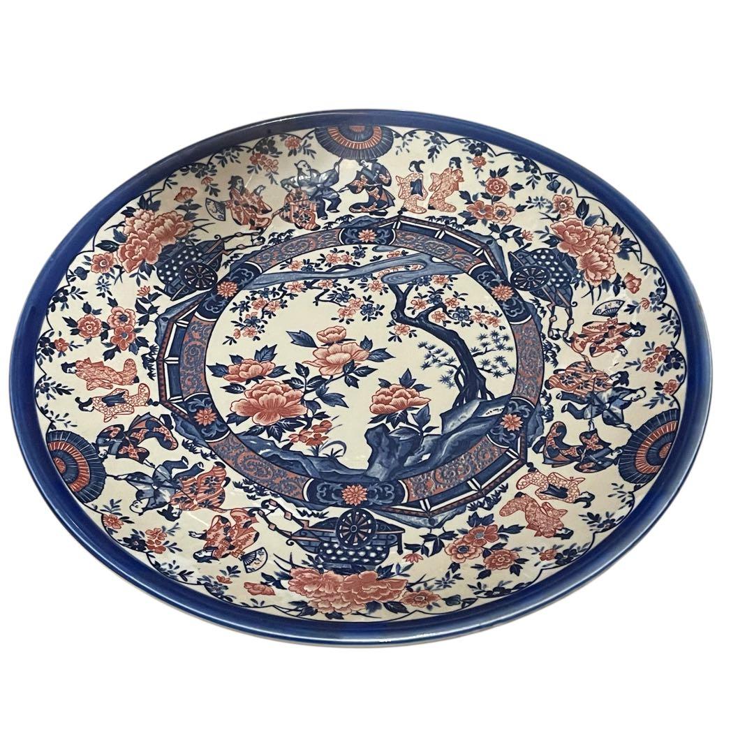 ヴィンテージ 東洋陶器 伊万里様式 飾り大皿
