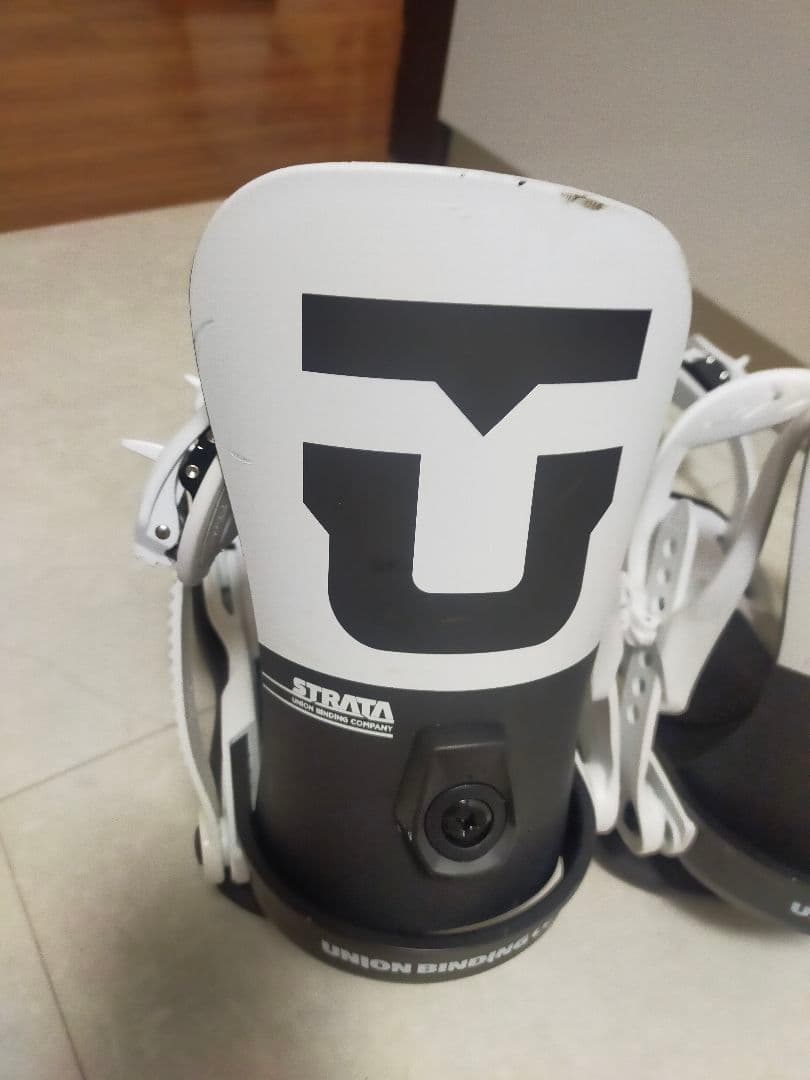 UNION BINDING CO. STRATA ホワイト/ブラックSサイズ