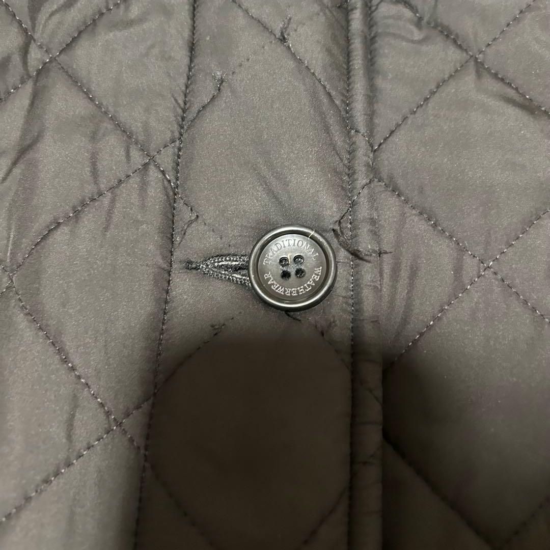 【美品】トラディショナルウェザーウェア 裏ボアコート 40 ブラック