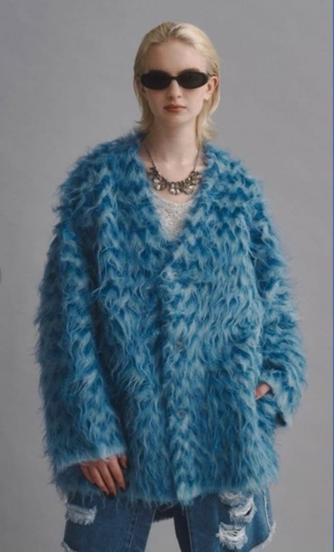 seyto カーディガン Blue (完売品)