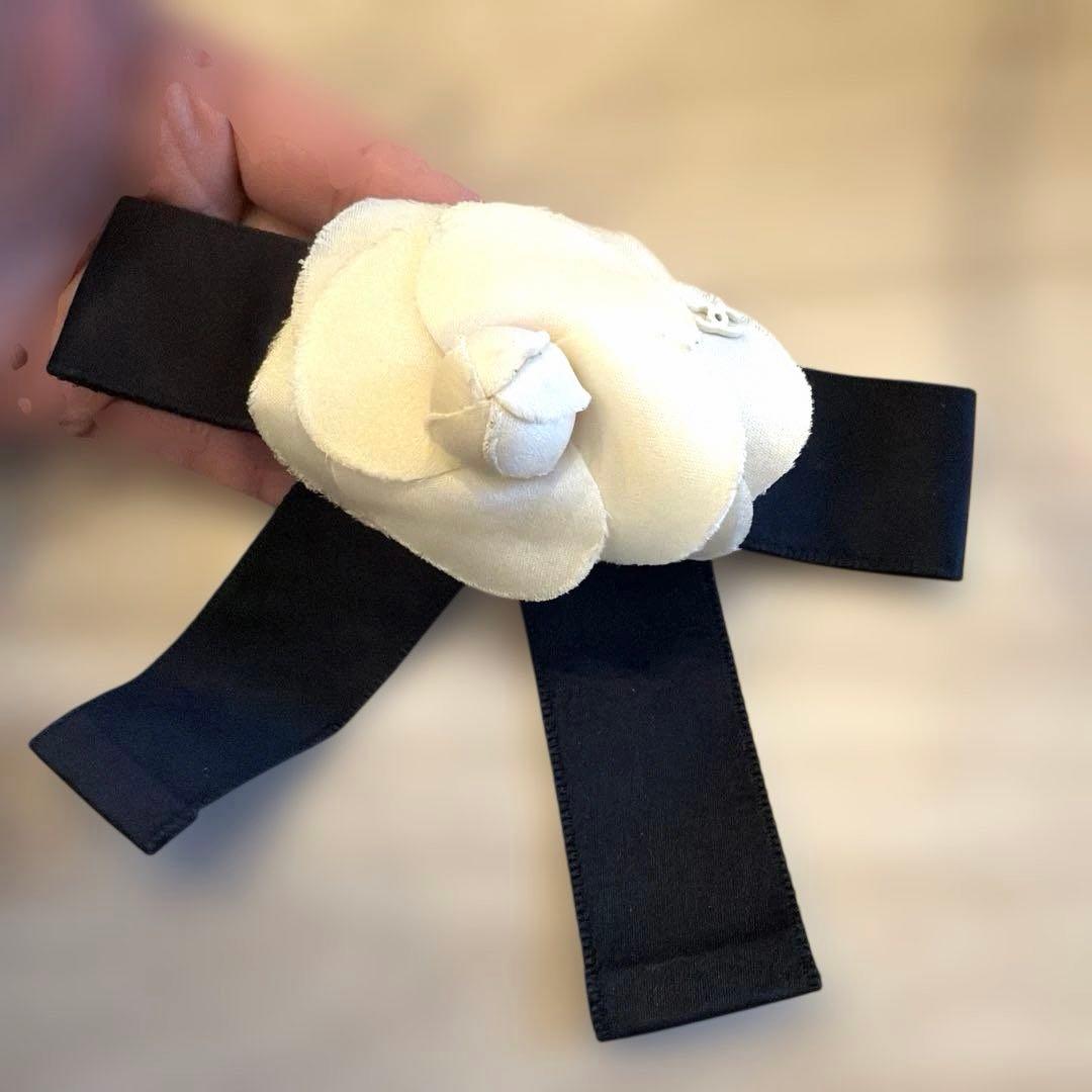 CHANEL カメリア　バレッタ