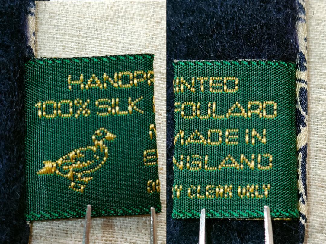 ◆美品◆Drake’s／ドレイクス ◆カシミア×シルク　マフラー・ストール