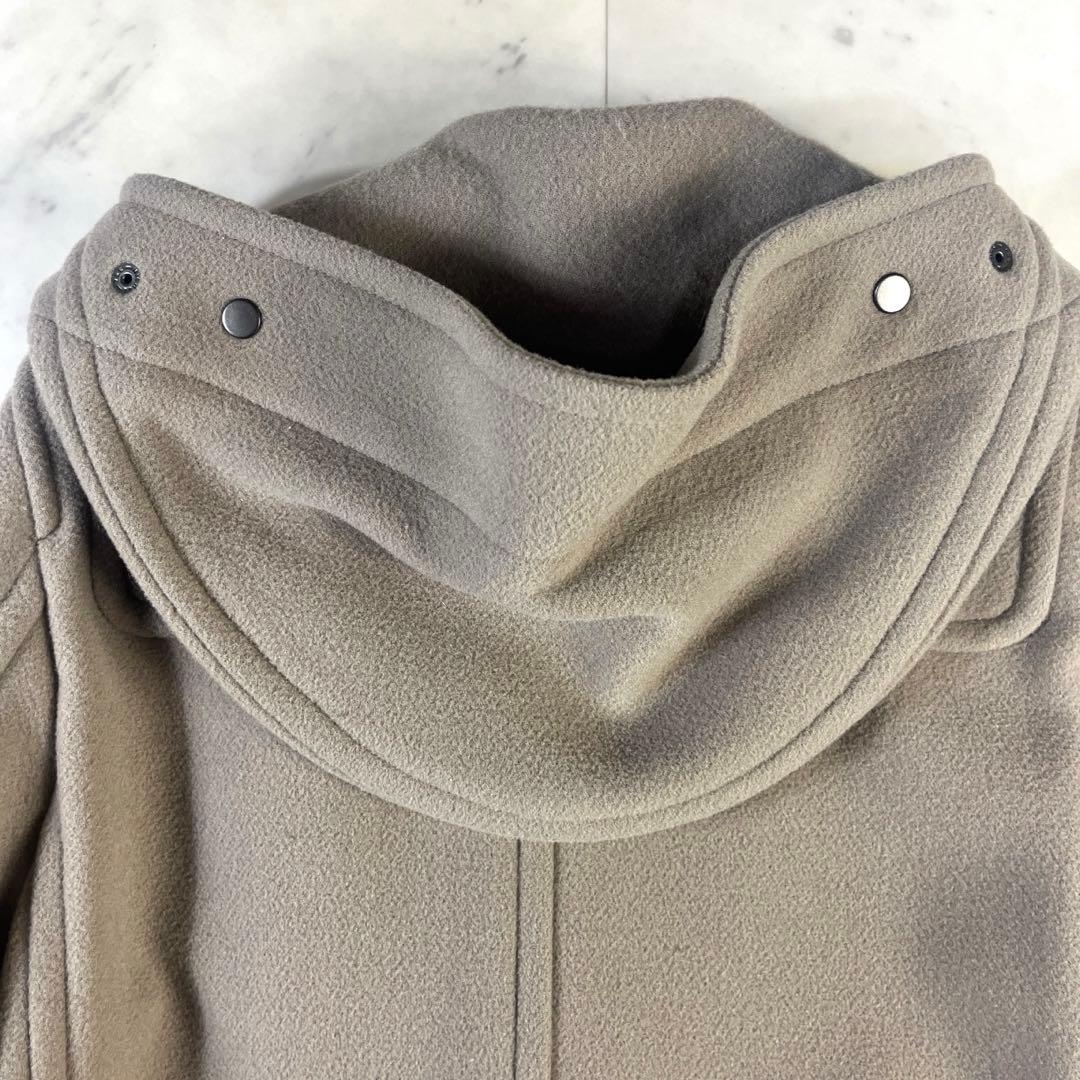 トゥモローランド マカフィー　ウールメルトンダッフルコート　36（M）グレージュ