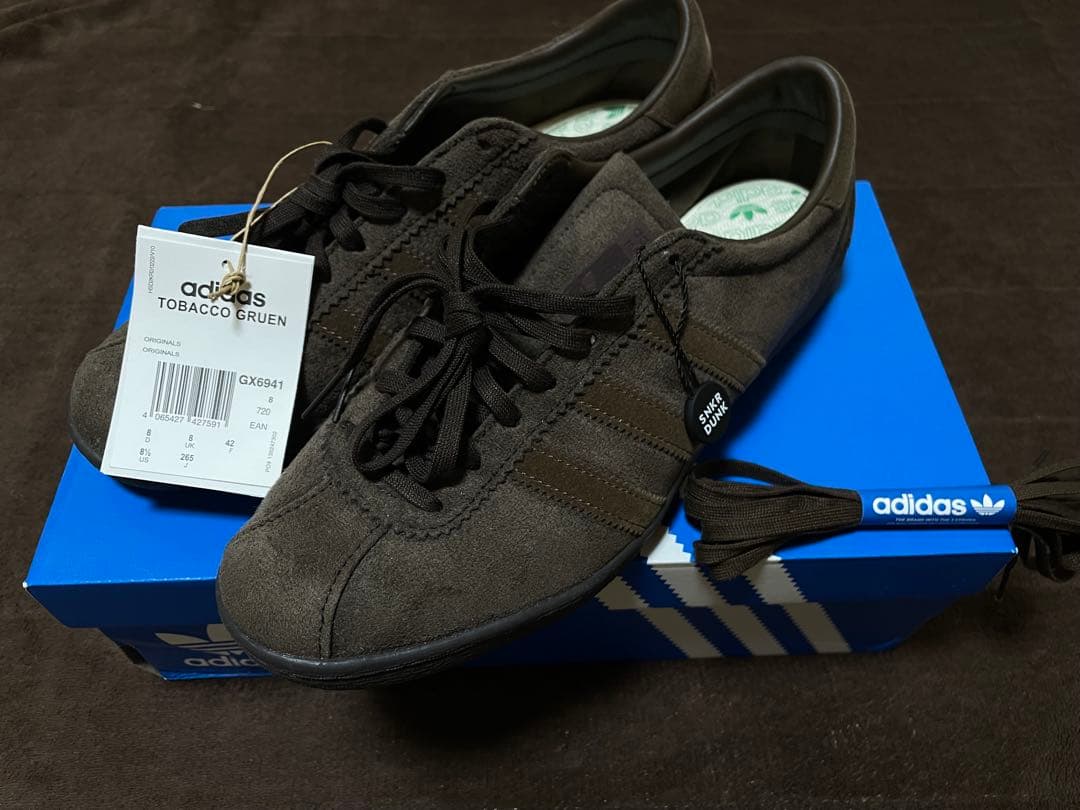 adidas Tobacco Gruen スニーカー タバコ グルーエン