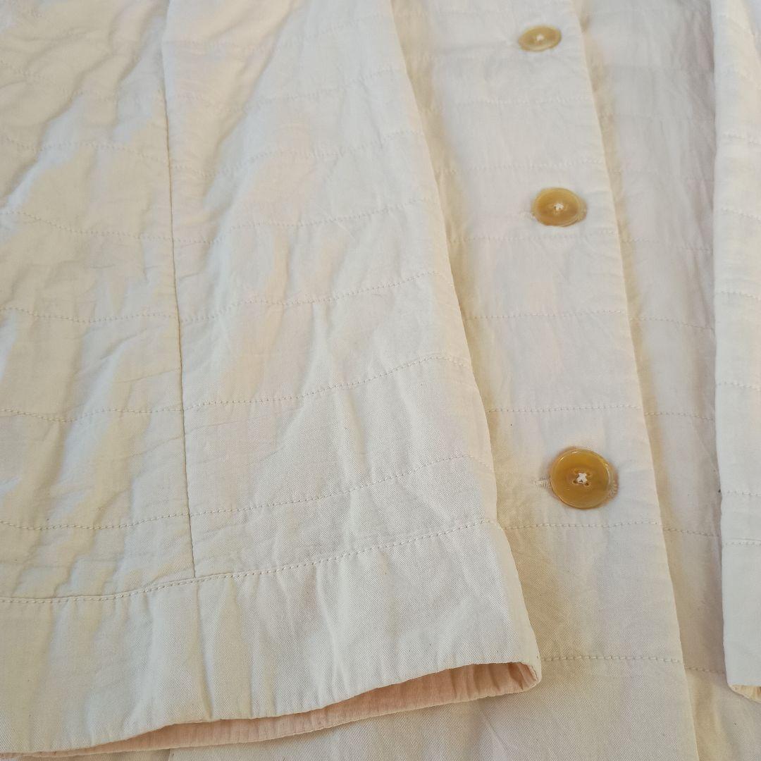 Kleid and Co. アイボリーキルティングコート M