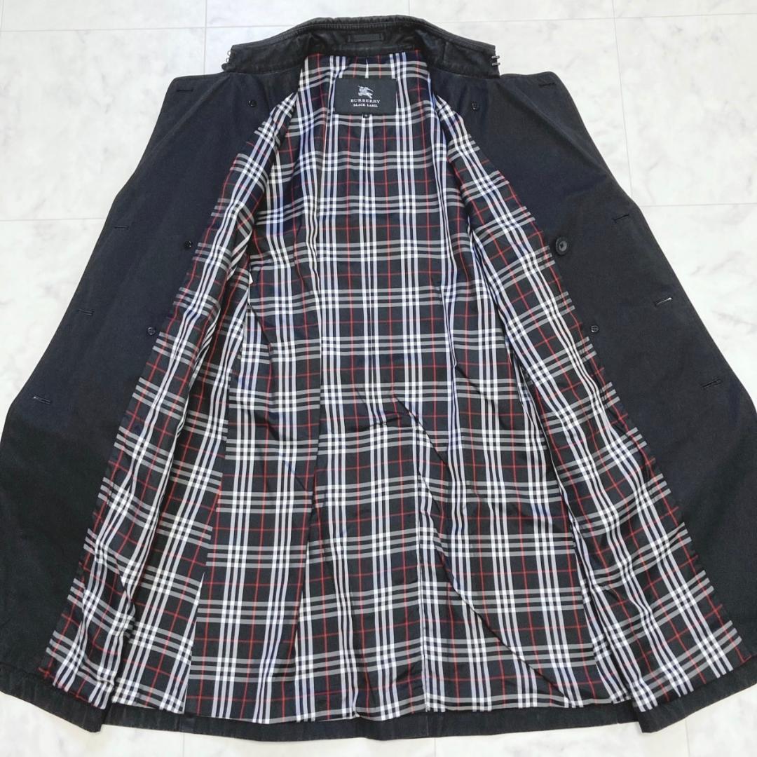 BURBERRY BLACK LABEL ブラックトレンチコート M