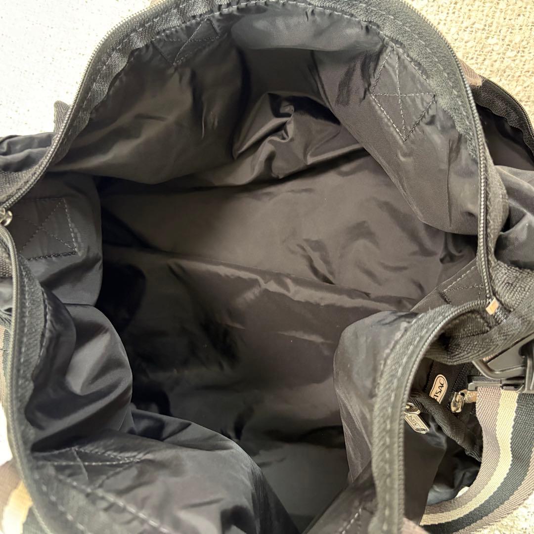 【希少】LeSportsac レスポ　ボストン　ミディアム　ウィークエンダー黒