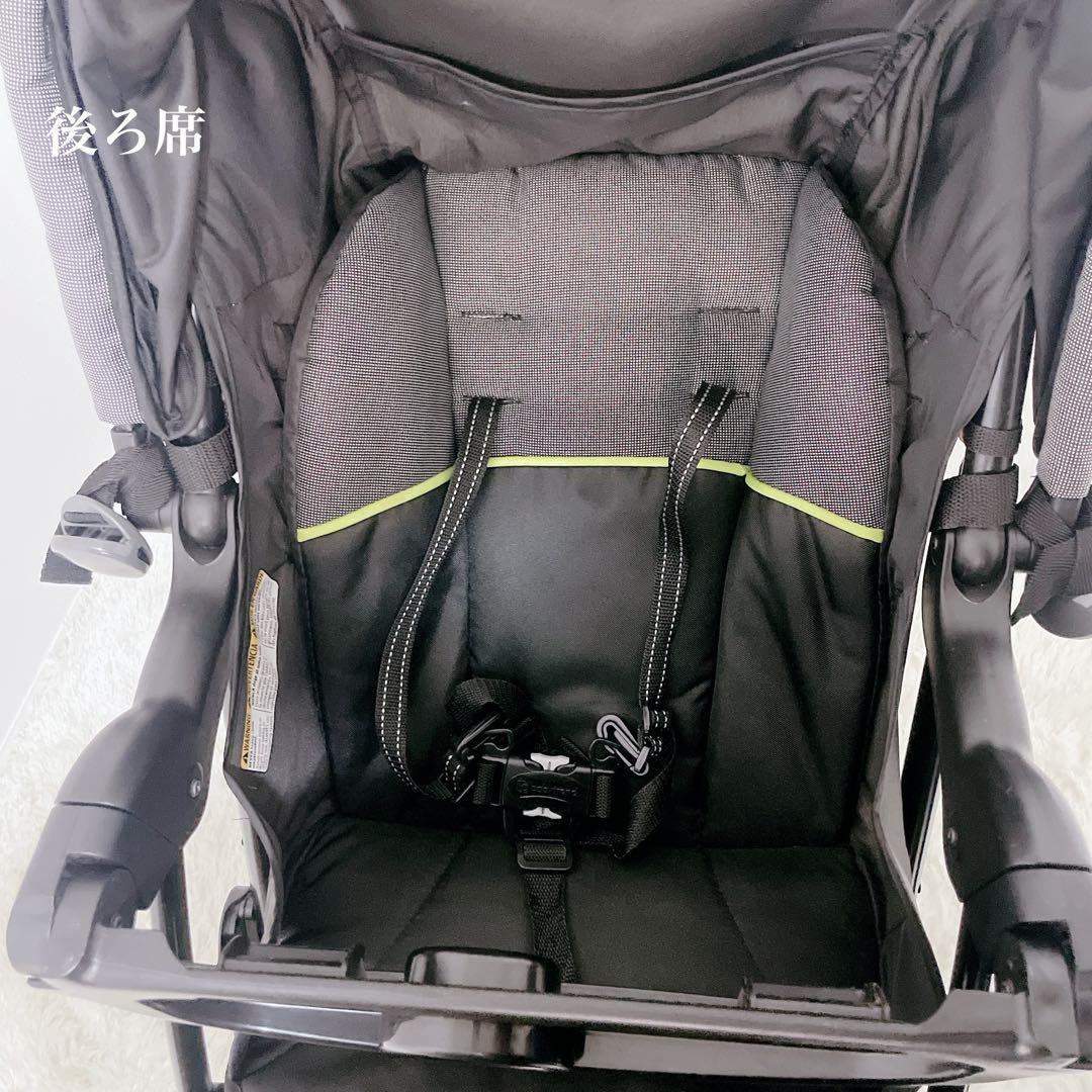 【美品】Baby Trend Sit & Stand 大人気 2人乗りベビーカー
