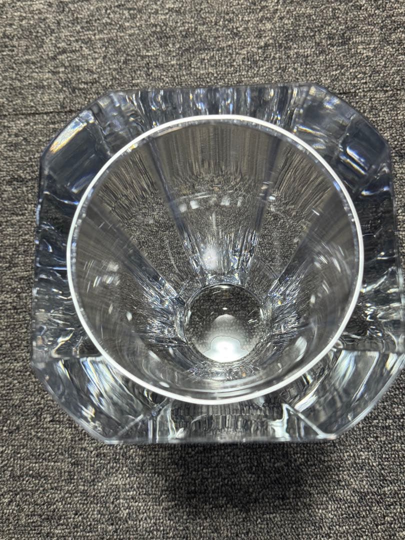 【極美品】 バカラ フラワーベース ディアン 花瓶 クリスタルガラス 国内正規品