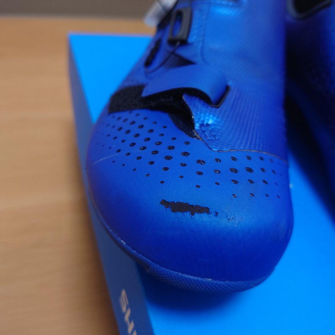 シマノブルー SHIMANO シマノ ロードバイク シューズ RC5