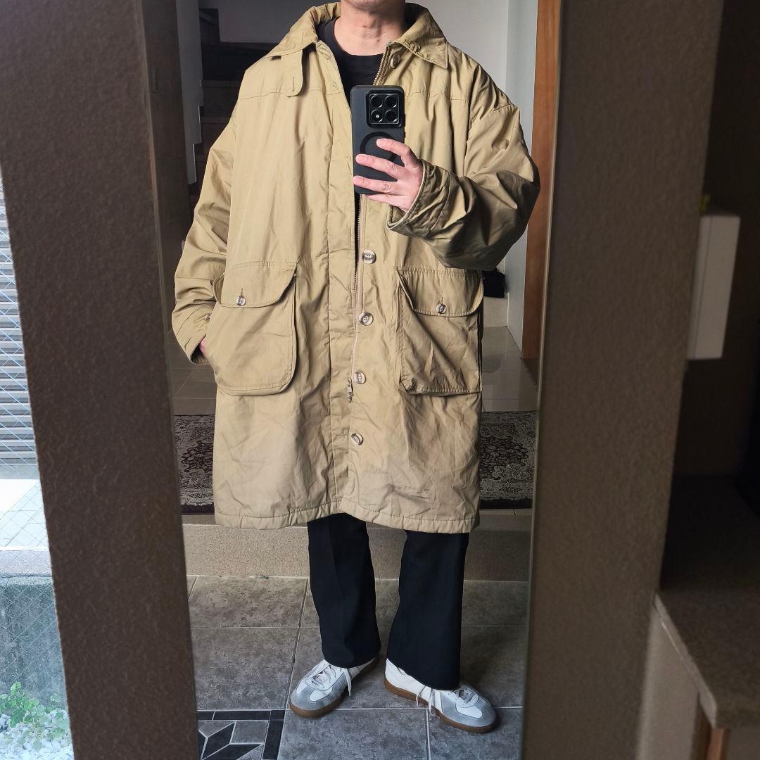 80s 紺タグ　WOOL RICH　ウールリッチ　ストームコート