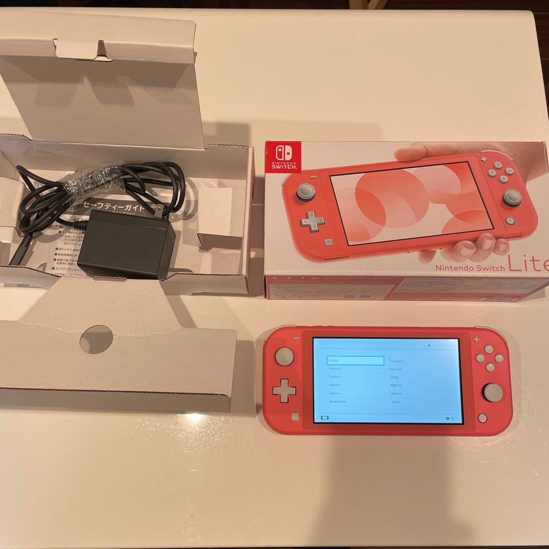 コーラル　本体　任天堂スイッチライト