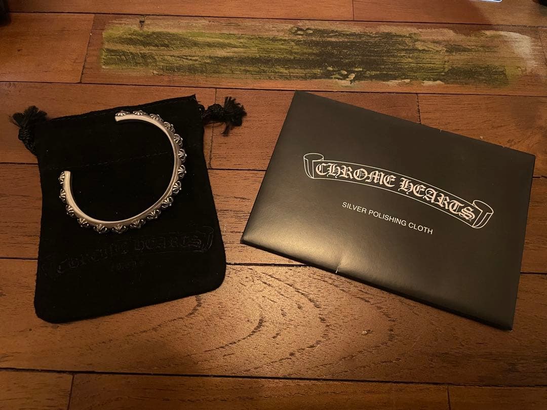 クロムハーツ　クロスバンドバングル　 M size