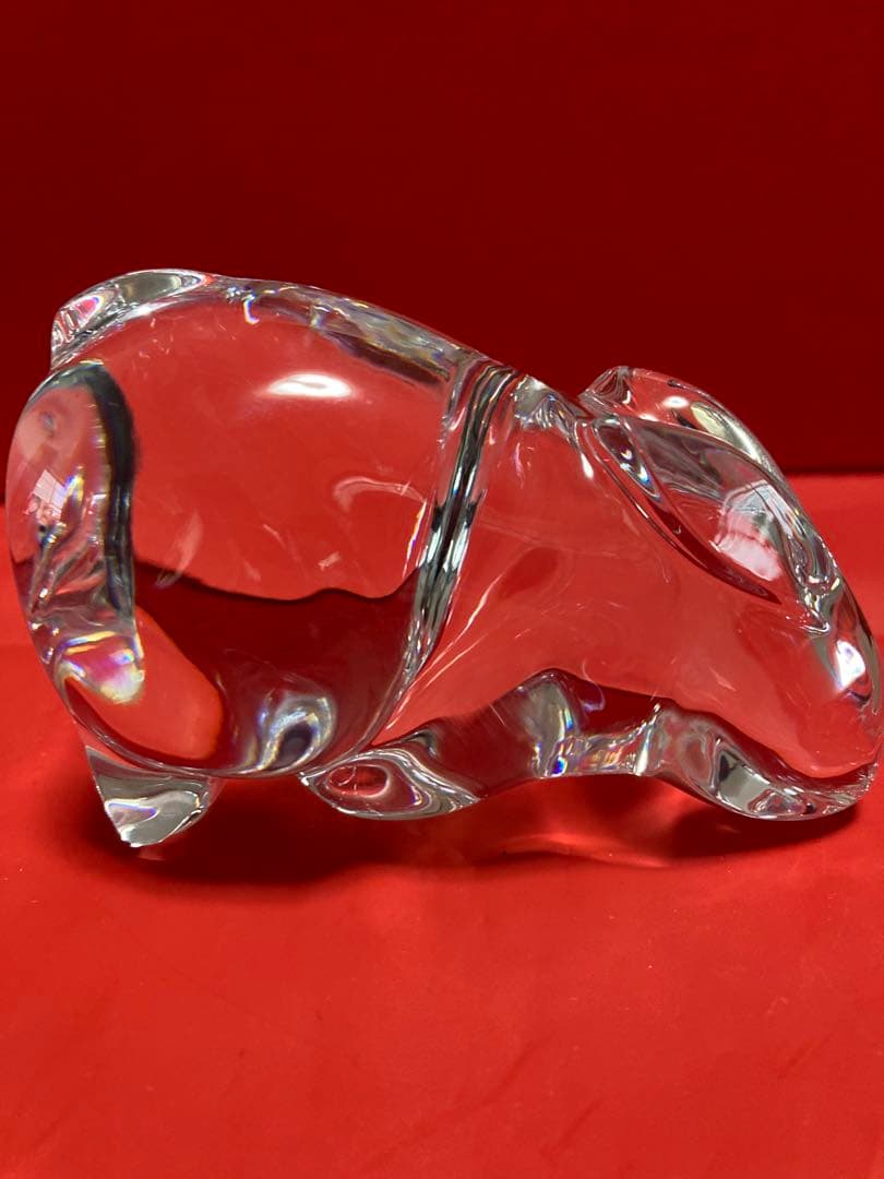 Baccarat バカラ　置物　兎　うさぎ　箱なし