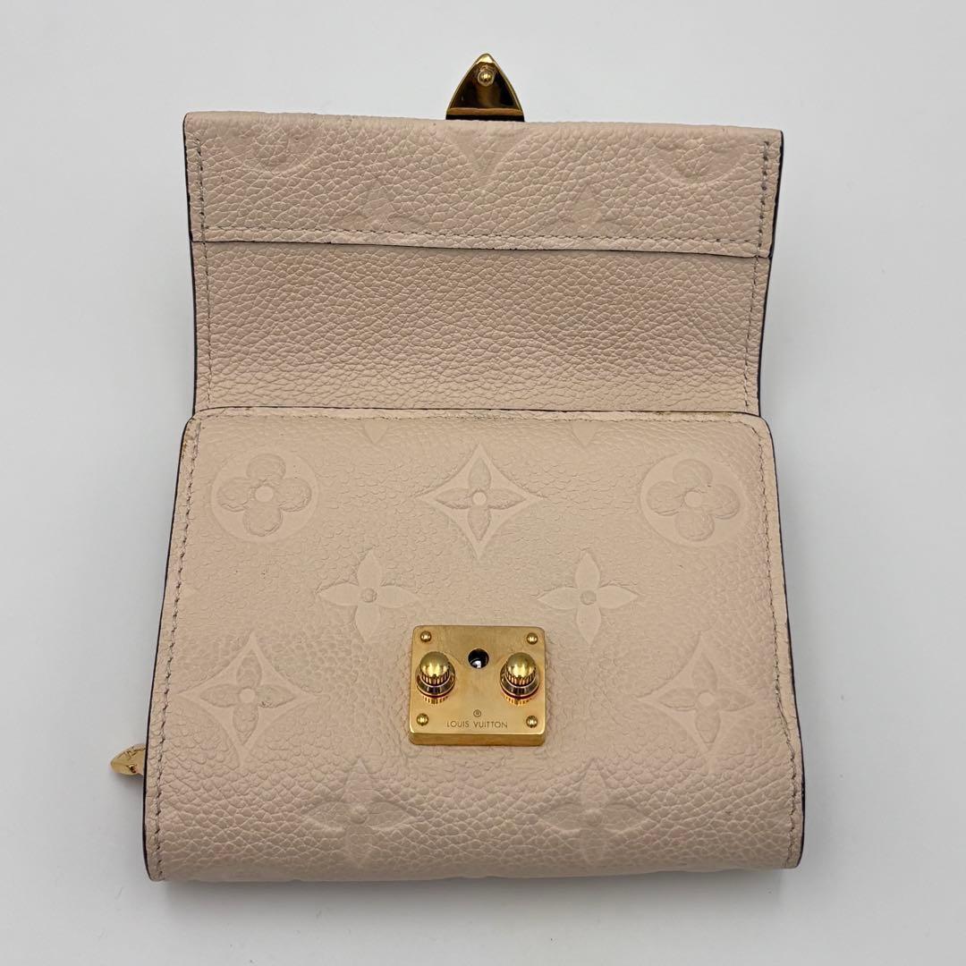 【美品】ルイヴィトン モノグラム　ポルトフォイユ・メティス コンパクト　ミニ財布