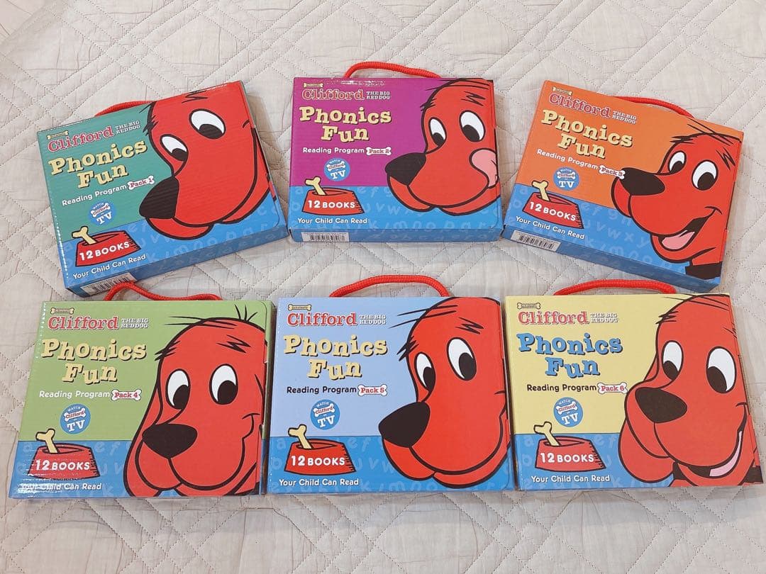 フォニックス教材　人気絵本シリーズ「Clifford」 英語教育