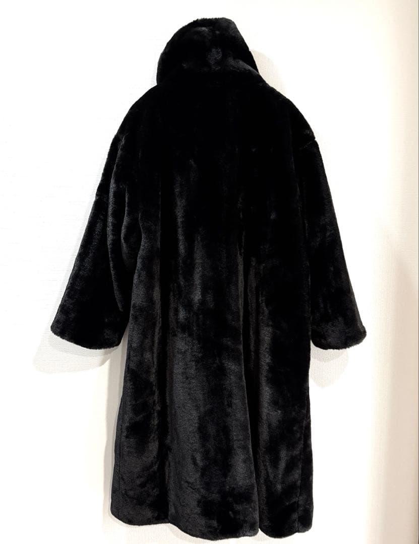 CLANE LONG FUR COAT ロングファーコート ブラック