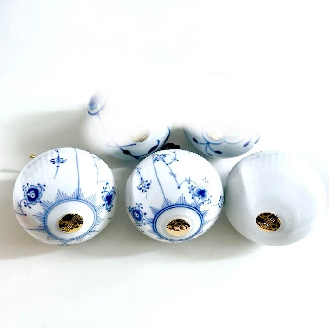 新品ロイヤルコペンハーゲン オーナメント ブルー ハーフレース プリンセス